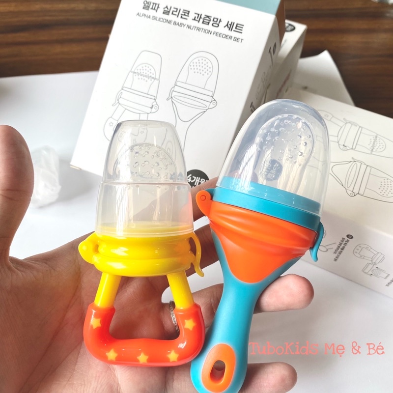Túi Nhai Ăn Dặm Chống Hóc Cho Bé Bebelock Hàn Quốc