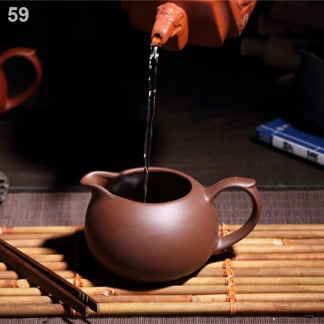 Yixing Zisha tách trà công lý Rò rỉ đạo Không khớp với quặng thô Milliliter gốm Zhuni Public Bộ lớn, vừa và nhỏD