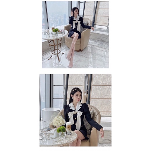 Váy thắt nơ siêu xinh siêu sang cho bạn gái