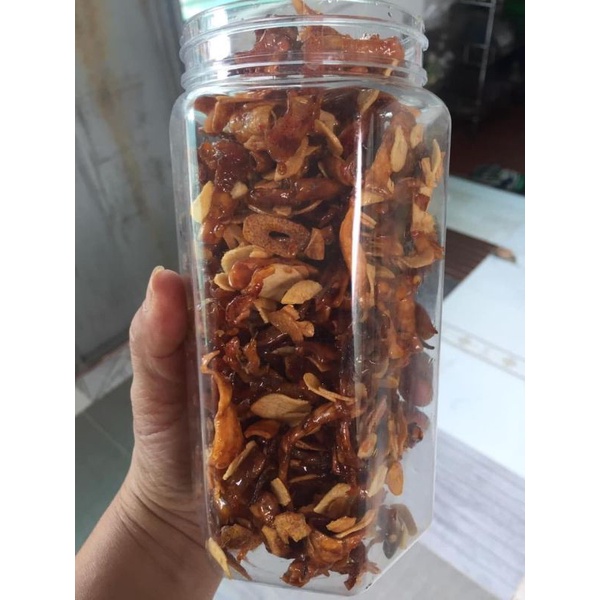 200gr khô mực cháy tỏi
