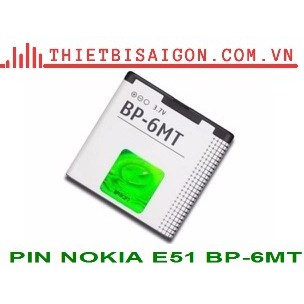 PIN NOKIA E51 BP-6MT [ PIN CHẤT LƯỢNG ]