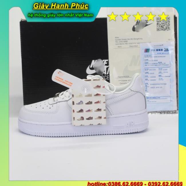 [TẶNG TÂT+TẨY VỆ SINH] 🔥Giày thể thao sneaker AF1 trắng full box 1.1 | BigBuy360 - bigbuy360.vn