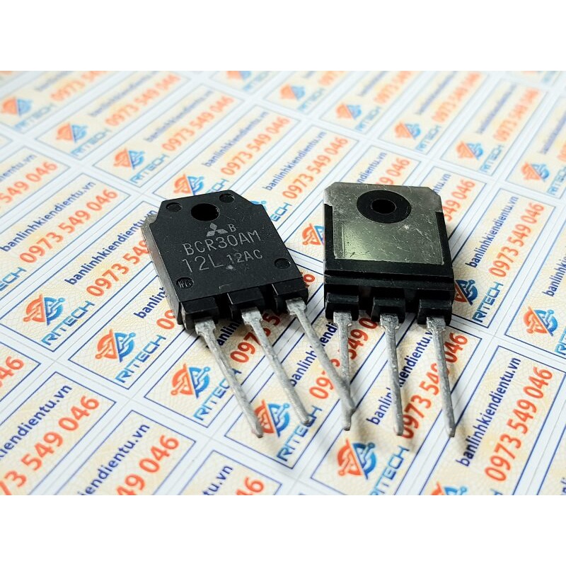 BCR30AM-12L, BCR30AM Triac 30A 400-600V TO-3P