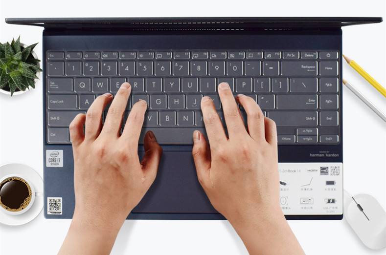 Miếng Silicon Trong Suốt Bảo Vệ Bàn Phím Máy Tính Asus Zenbook 14 Ux425 Ux425Ja Ux425J Um425 Um425Ia 2020