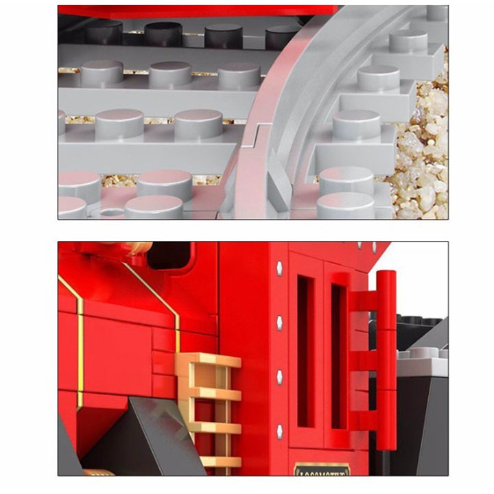 Bộ đồ chơi lắp ráp tàu hỏa có đường ray Osni AUSINI 25705