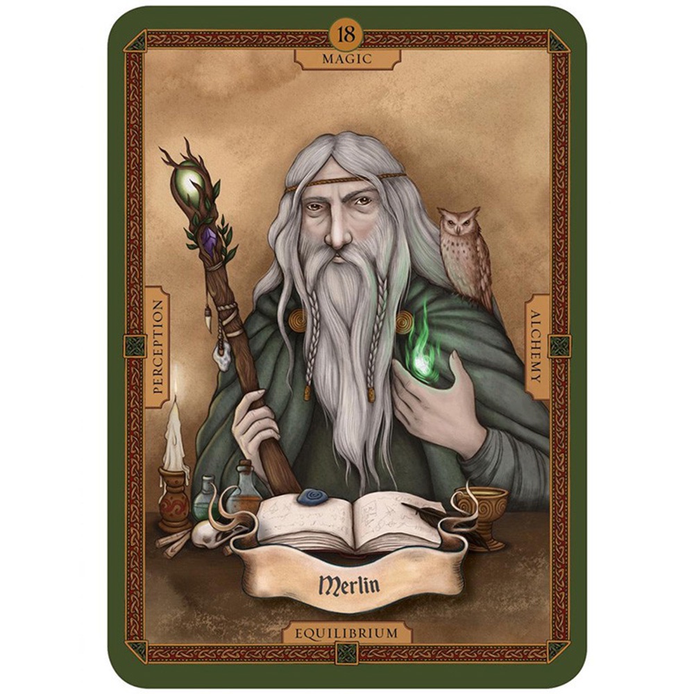 Bộ Bài Mists of Avalon Oracle 36 Lá Bài C256