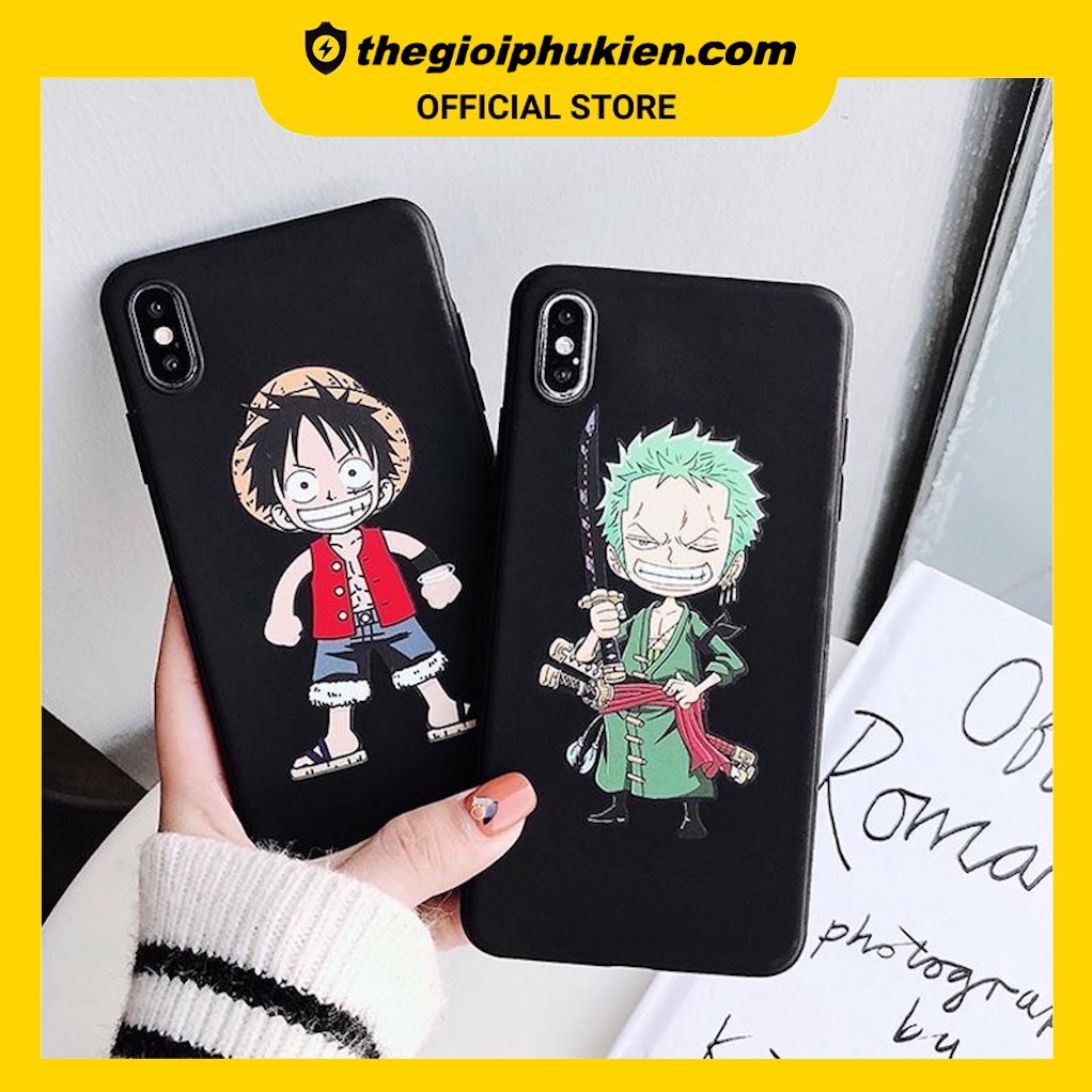 Ốp lưng iphone One piece ip 6 6s 6splus 7 8 plus xs xr xs max 11 pro max (a202)