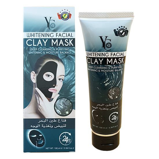 MẶT NẠ BÙN KHOÁNG DƯỠNG TRẮNG DA WHITENING FACIAL CLAY MASK YC 439 100ml