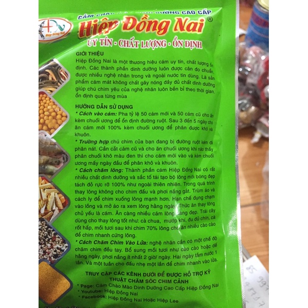 cam chim hiệp đồng Nai 10 gói