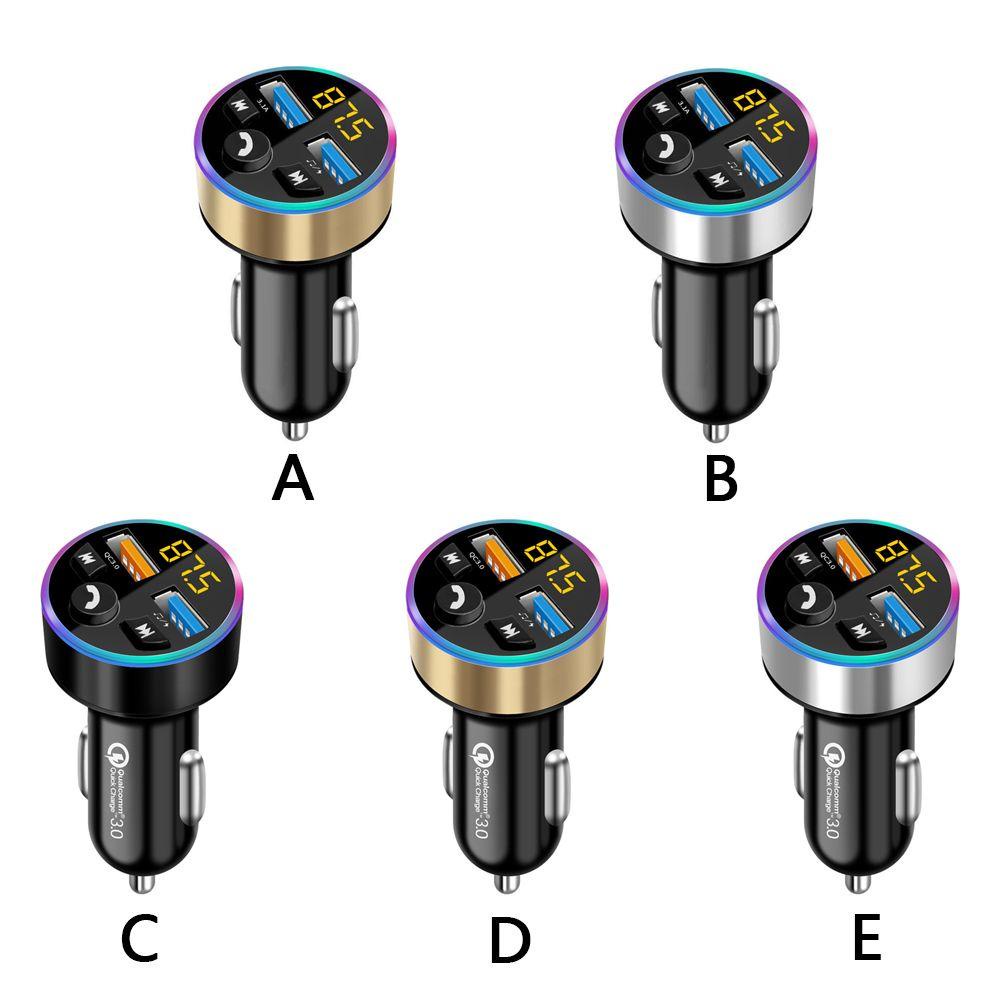 Bộ Sạc Nhanh Có Màn Hình LED Hiển Thị Điện Áp QC 3.0 MP3