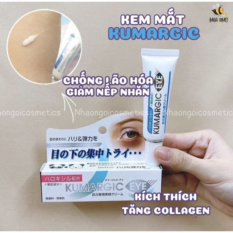 Kem Giảm Thâm Mắt Kumargic Eye Nhật Bản