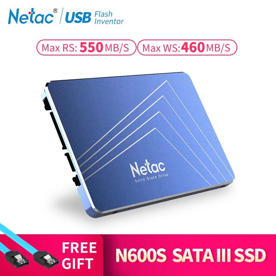 Ổ cứng SSD Netac 240Gb 36T chính hãng sử dụng cho pc và laptop