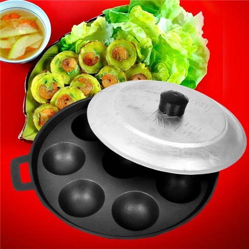 Khuôn làm bánh khọt 8 lỗ mã số 419