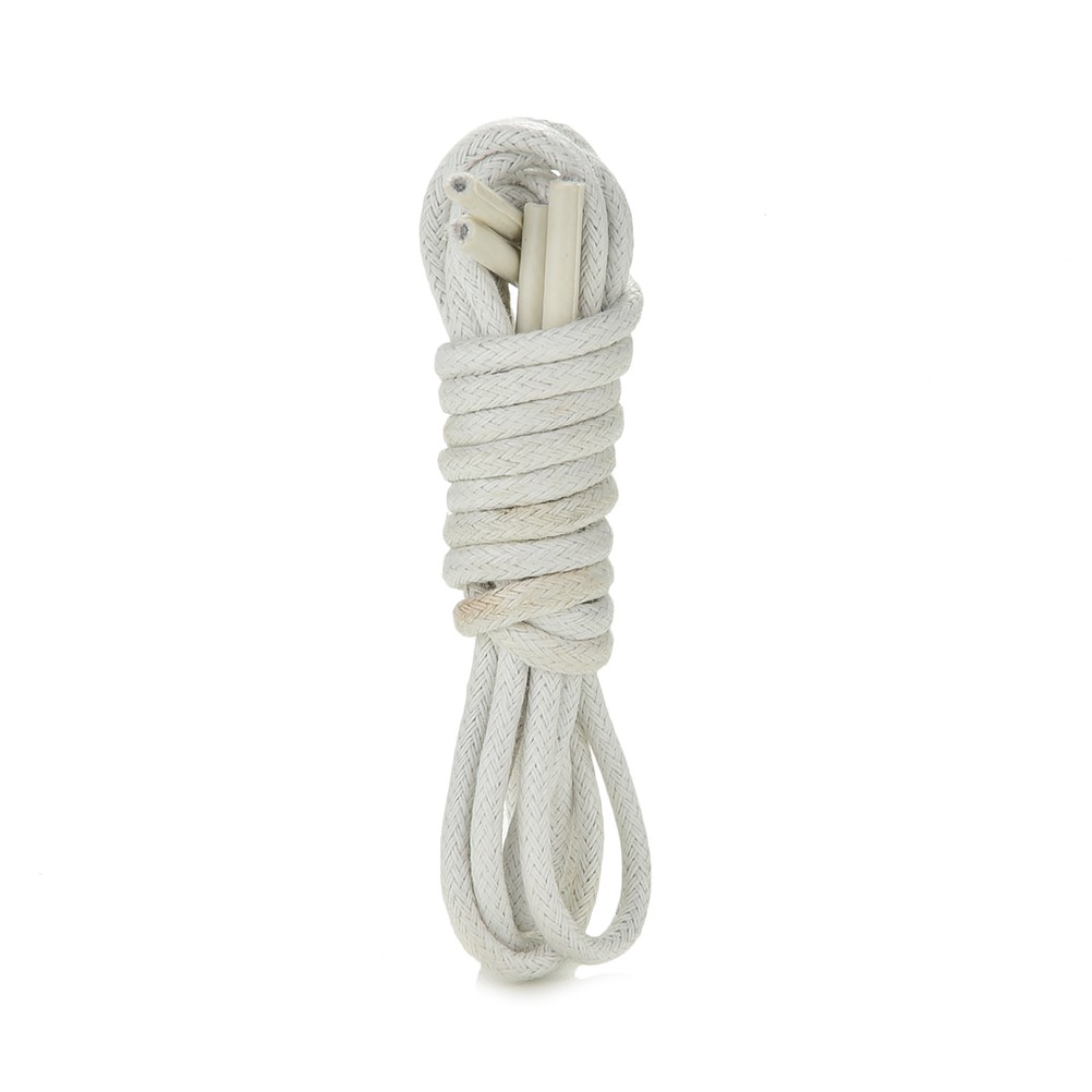 Dây giày da chất liệu cotton đánh sáp kiểu tròn kích thước 27.6&quot; nhiều màu tùy chọn