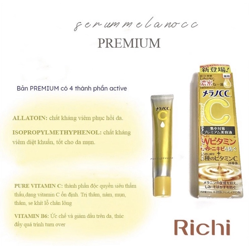 Serum Melano CC - Mẫu mới nhất 2021