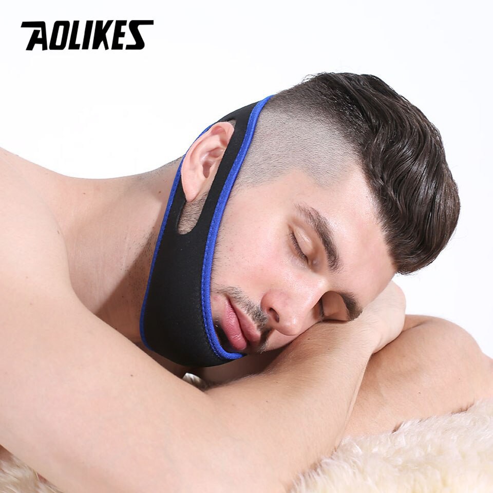 Đai nẹp cằm chống ngáy ngủ AOLIKES A-2107 stop snoring belt