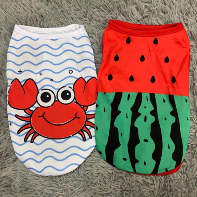 Áo Thun Dưa Hấu Cho Chó Mèo Thú Cưng