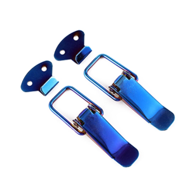 Aoto Kẹp Khóa Xe Hơi / Tải Tháo Lắp Nhanh Bằng Sợi Carbon Màu Xanh Dương Thông Dụng