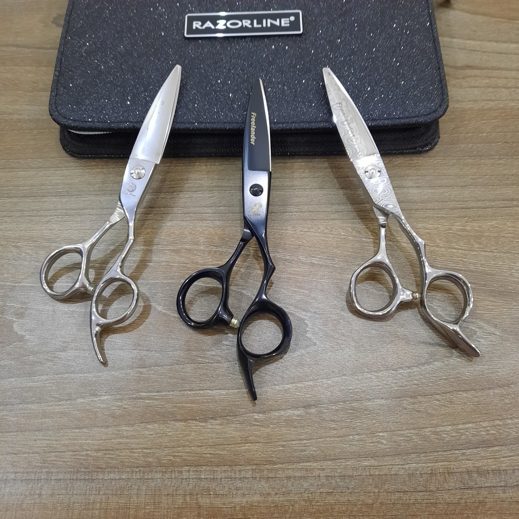 Kéo chuốt cắt tóc nam nữ barber Nhật Bản chuyên nghiệp