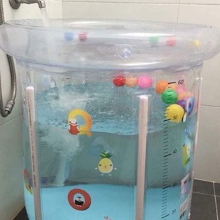 Bể Bơi Khung Tròn - Bể Bơi Sơ Sinh (Kèm Phao Cổ)
