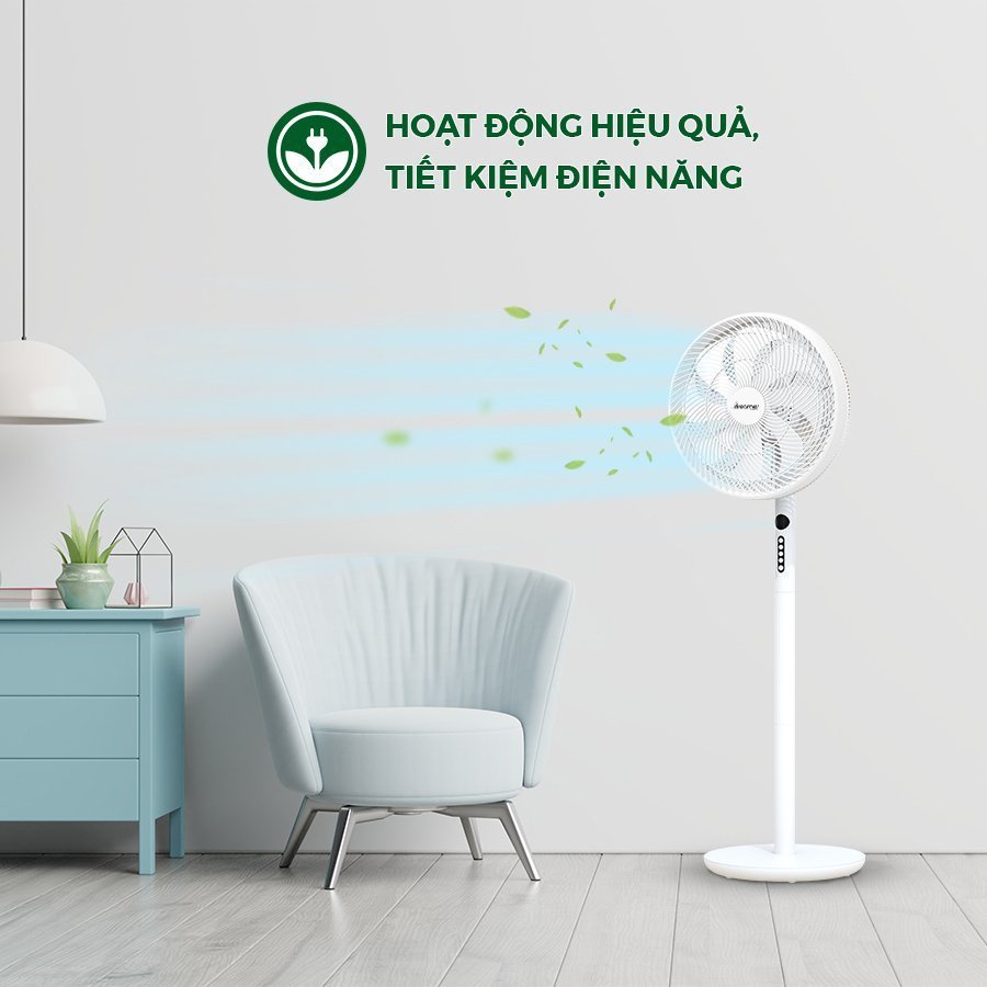 Quạt Cây Thông Minh, Điều Khiển Bằng Giọng Nói DREAMER DHA-SSF136G