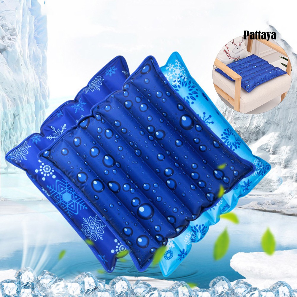 Đệm Làm Mát Lót Ghế Ngồi Xe Hơi In Họa Tiết Hoa Nhỏ Giọt