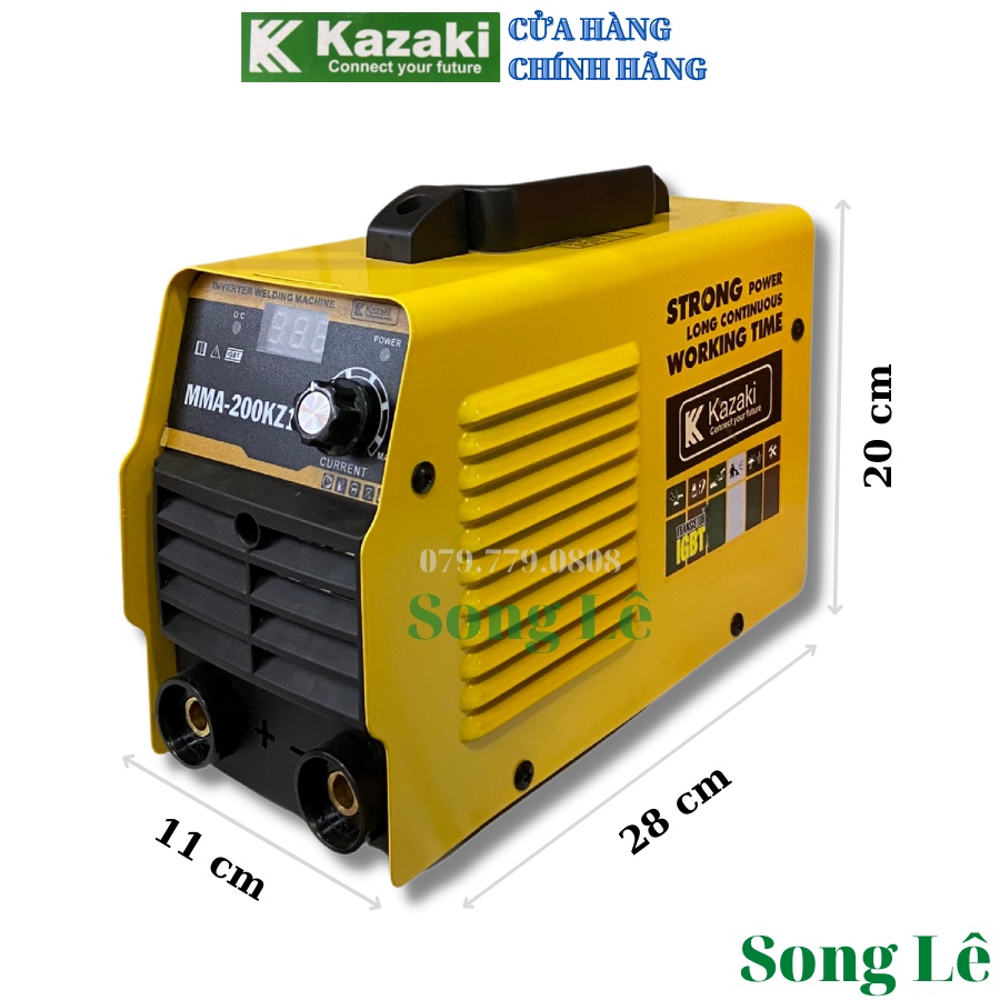 Máy Hàn Mini Kazaki MMA-200KZ1, Máy Hàn Gia Đình Lõi Đồng Chính Hãng