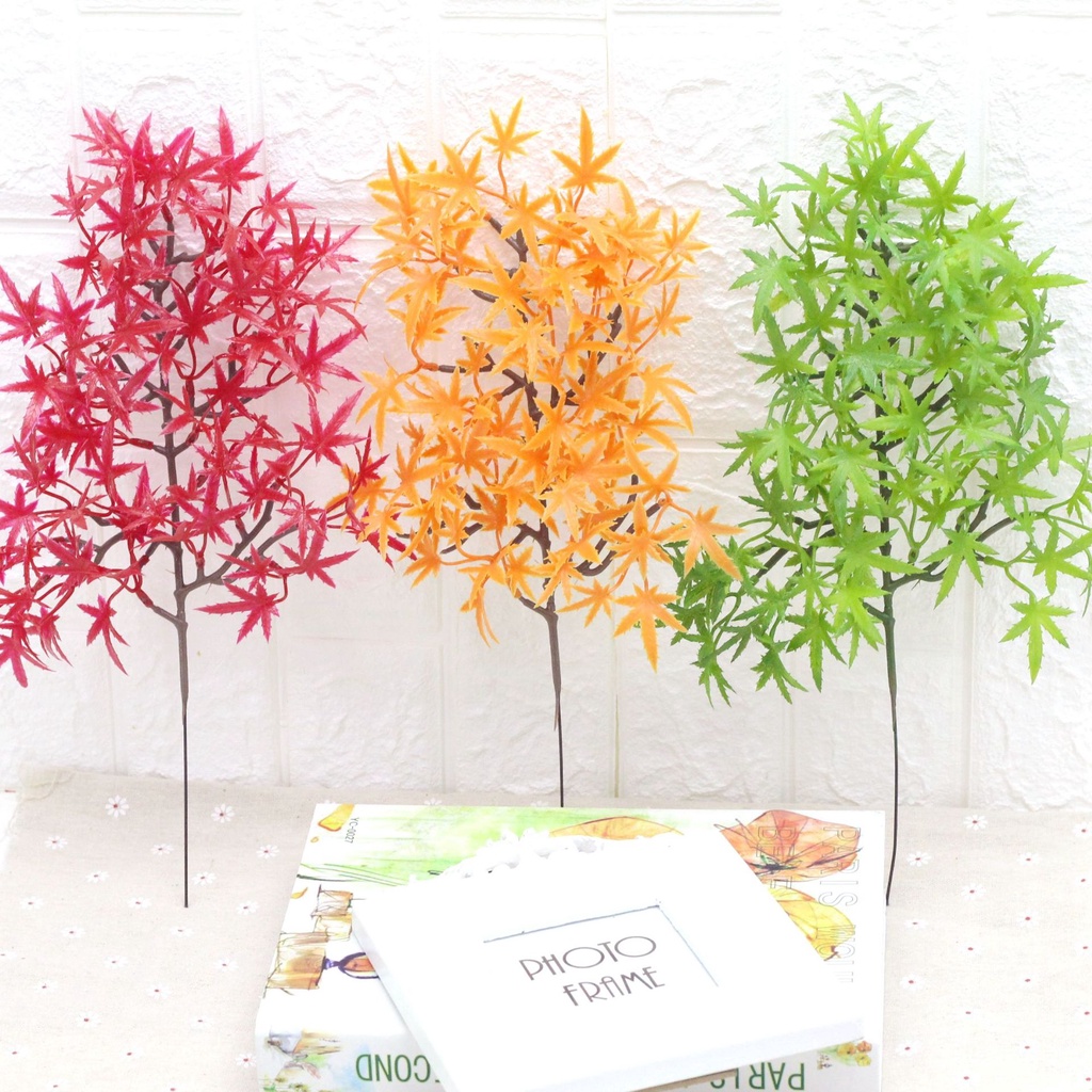 Mô hình lá phong  - Tráng trí gỗ, lũa bonsai tuyệt đẹp - Hàng chất lượng cao, màu tự nhiên.