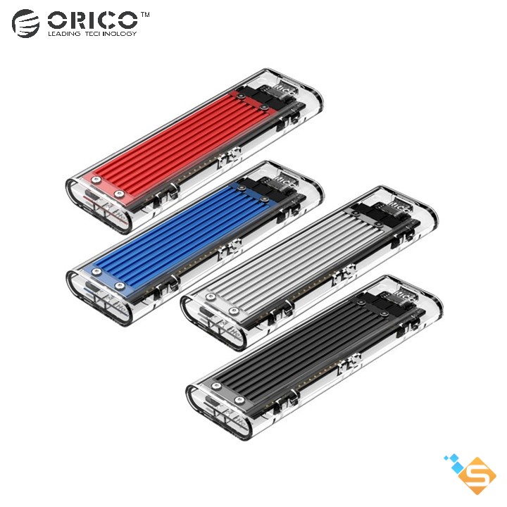 Box Ổ Cứng ORICO Chuyển M.2 PCie sang USB 3.1 TCM2-C3 Tốc Độ 10Gbps - Bảo Hành Chính Hãng 12 Tháng