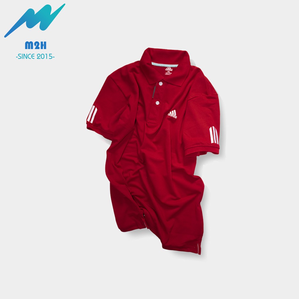 Áo Thun Nam Cổ Bẻ Vải Cá Sấu Cotton Trẻ Trung 8 Màu Trẻ Trung-ASN101-Mẫu Mới 2021|M2H | BigBuy360 - bigbuy360.vn