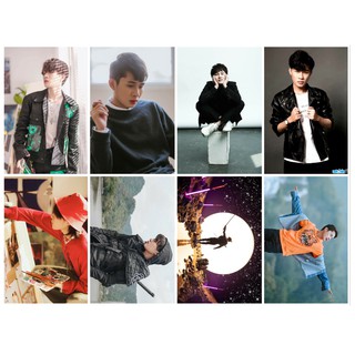 Poster JACK khổ lớn A3, 1 xấp gồm 8 tấm