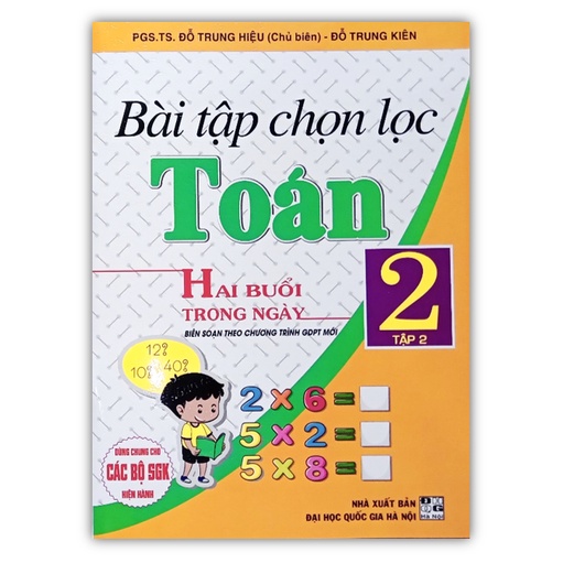 Sách - Bài tập chọn lọc Toán 2 tập 2 - hai buổi trong ngày (chương trình giáo dục phổ thông mới)