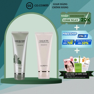 Sữa rửa mặt sạch sâu dưỡng trắng da dr.pepti+