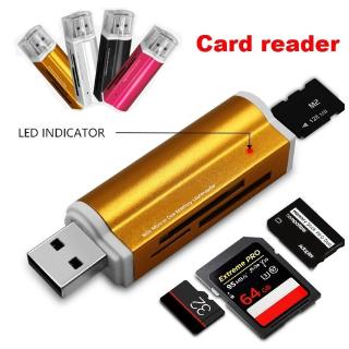 Đầu Đọc Thẻ Nhớ Micro SD USB 2.0 Nhiều Trong 1 Chất Lượng Cao