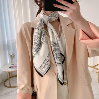 Dây Cột Tóc Ruy Băng Lụa Màu Trơn Phong Cách Retro Cho Nữ