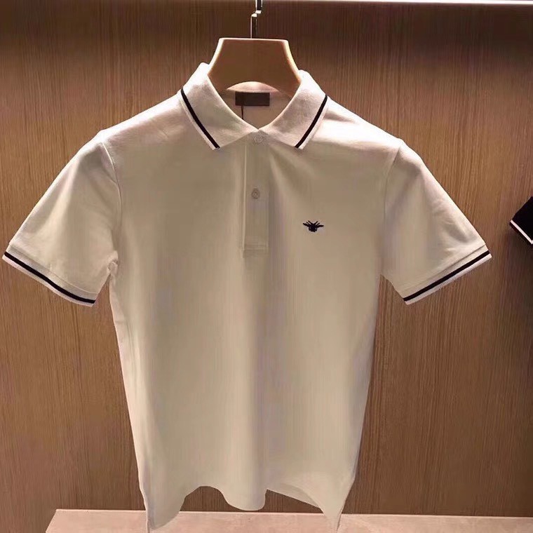 Áo Polo Bẻ Cổ 1𝖍𝖆𝖓𝖉 Áo Thun Thêu Hình Ong Chất Liệu Cotton 4 Chiều Dày Mịn - Mặc Là Đẹp - Mã PLO