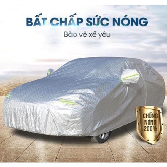 Bạt phủ ô tô toàn xe 3 lớp chống xước, chống nắng, chống mưa, chống cháy