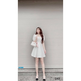 đầm trắng tiểu thư - D86