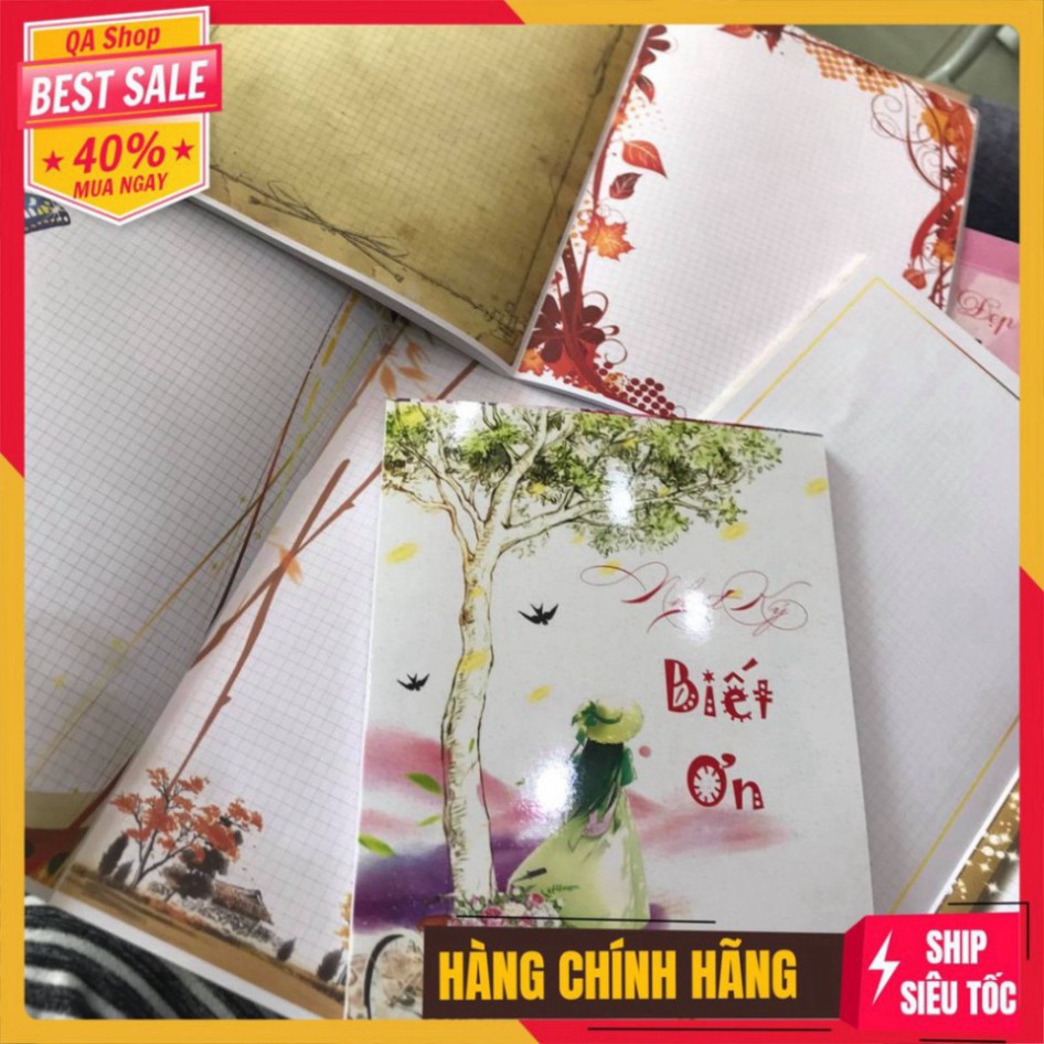 Sổ Ô Ly Nhật Ký Biết Ơn Ánh Dương - Sổ Trang Trí Dễ Thương - Làm Thiệp Tặng Quà - Ô Ly Đứng Có Họa T