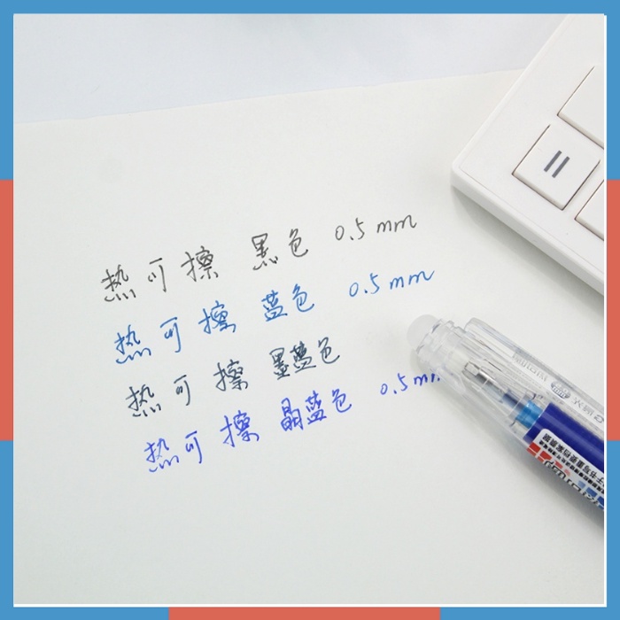 Bút mực gel M&G AKP 61115 có thể xóa được ngòi 0.5mm nét trơn đều đẹp