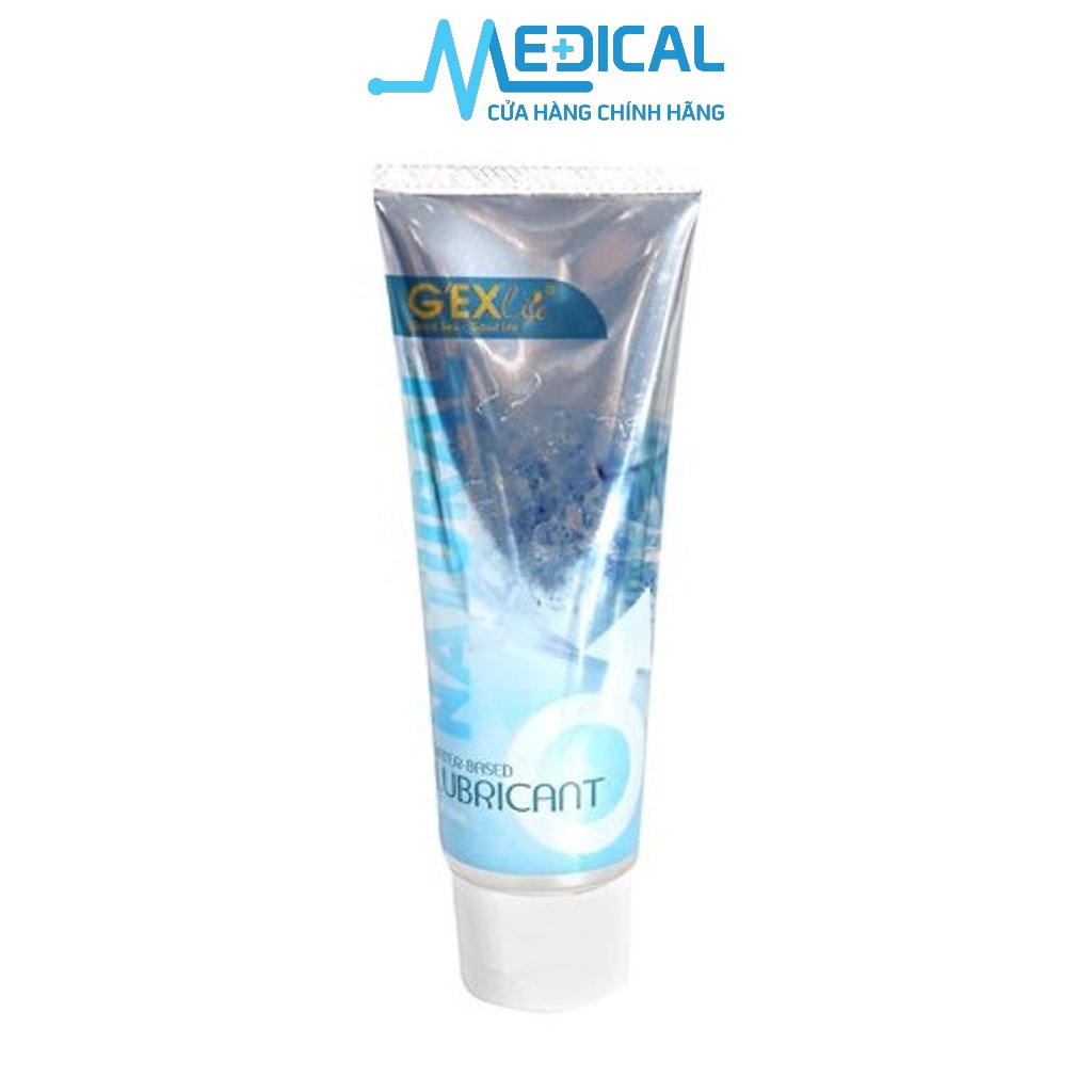 [Bạn mới nhập COSHBM -50% đơn 0Đ] Gel bôi trơn G’EXlife Natural tinh chất gốc nước (100ml) - MEDICAL