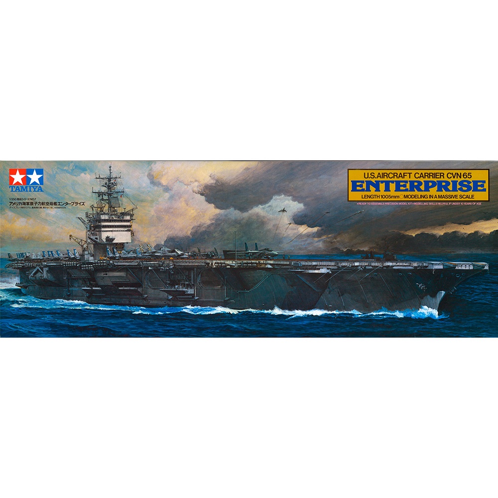 Mô hình chiến hạm quân sự 1/350 SCALE Enterprise 78007 TAMIYA