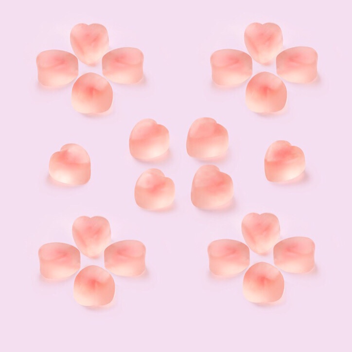 Kẹo dẻo trái cây nhân chảy vị đào, táo xanh cực thơm Bách Thảo Vị