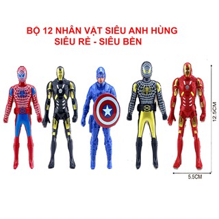 Siêu Anh Hùng AVENGER , Marvel Bộ 12 Nhân Vật cực đẹp.