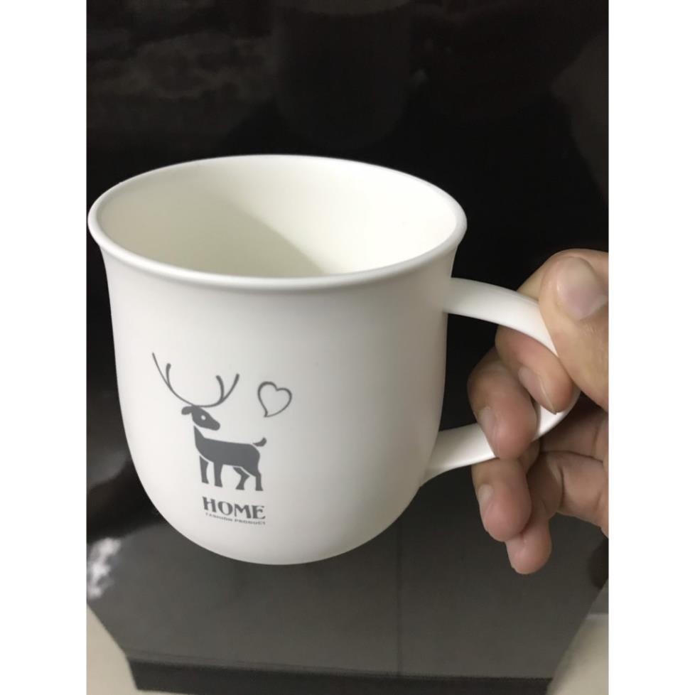 Cốc nhựa cao cấp chịu nhiệt hình con hươu dễ thương 6369
