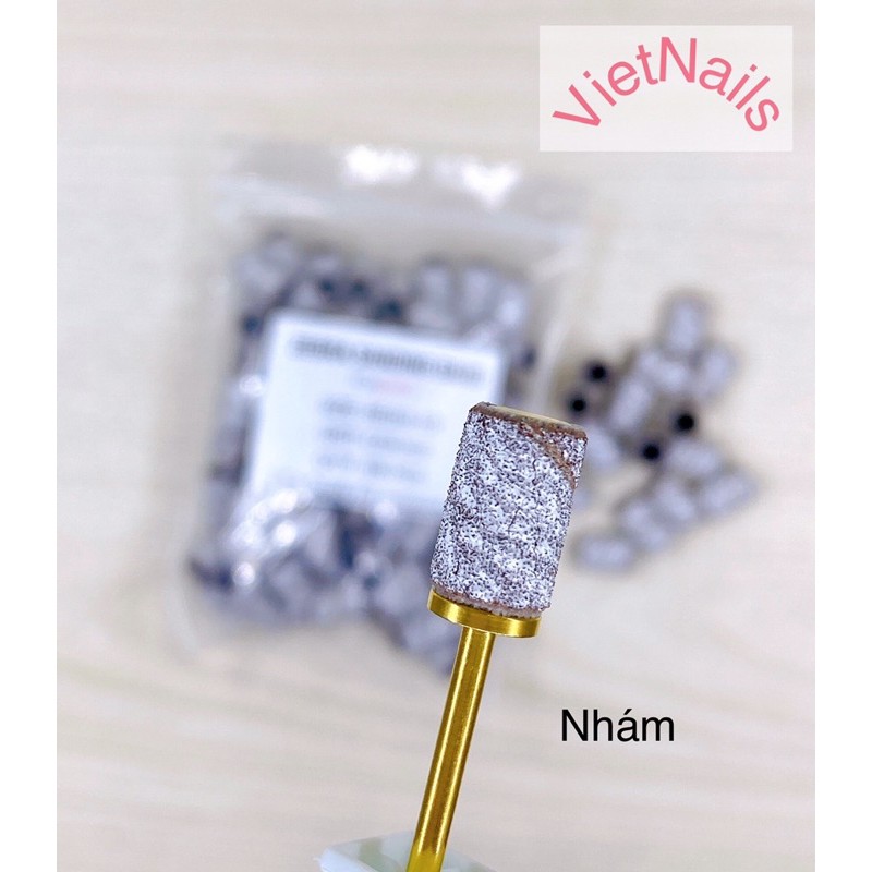 Set 50 &amp; 100 đầu mài nhám xanh &amp; xám zebra USA (Mịn &amp; Nhám)