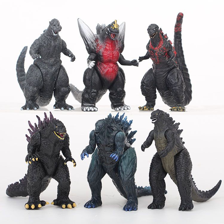 Set 6 Mô Hình Đồ Chơi Quái Vật Godzilla