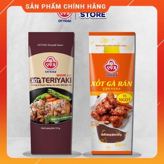 Combo sốt teriyaki 310g & sốt gà rán vị ngọt ottogi 325g . hot.