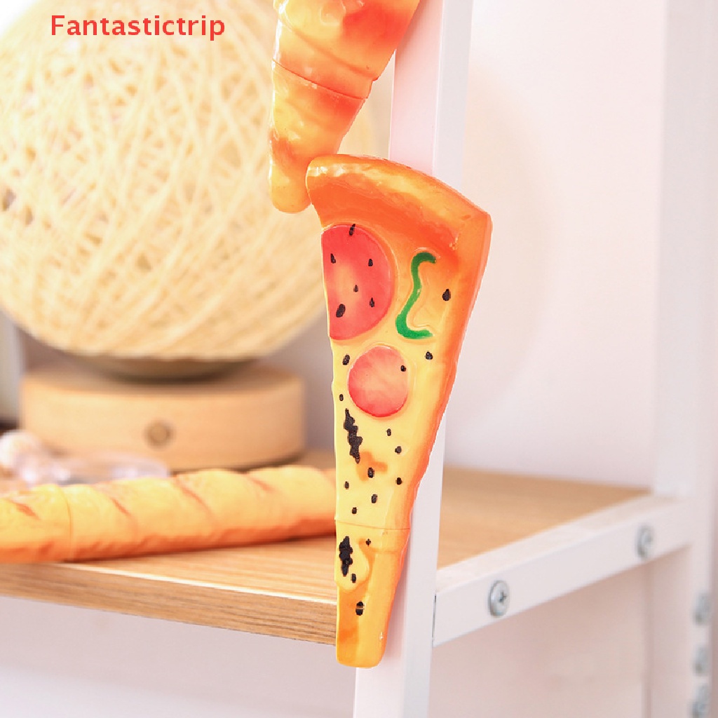 [Fantastictrip] Bút Bi Hình Bánh Mì / Pizza / Hot Dog Dễ Thương 0.7MM Vui Nhộn Mới Lạ Làm Quà Tặng Cho Học Sinh / Văn Phòng