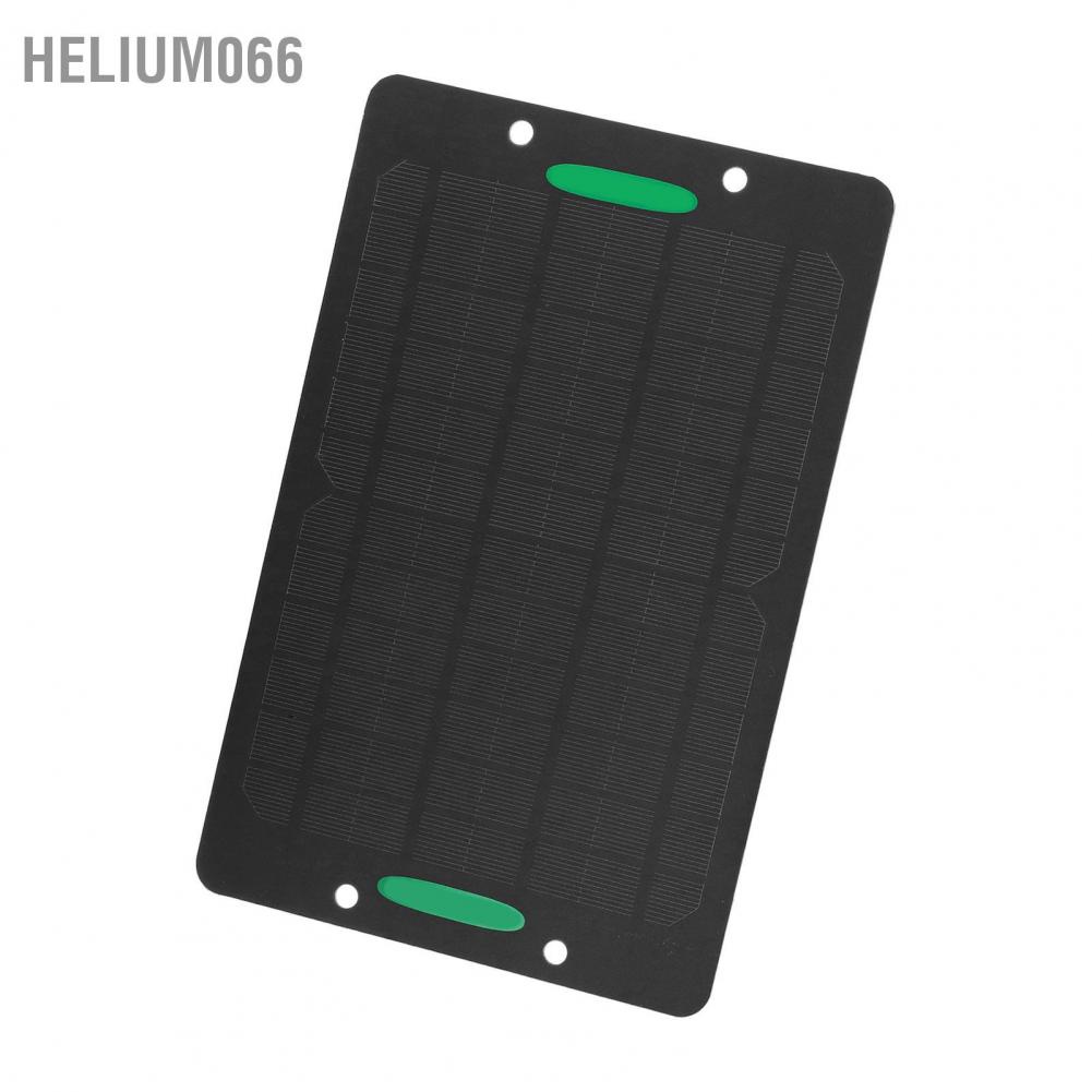 Bộ quạt năng lượng mặt trời tách khí kép Thiết bị thông gió ngoài cho nhà kính 10W 800MA Helium066